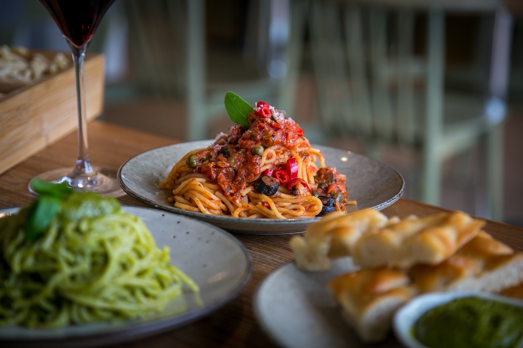 pasta arrabiata