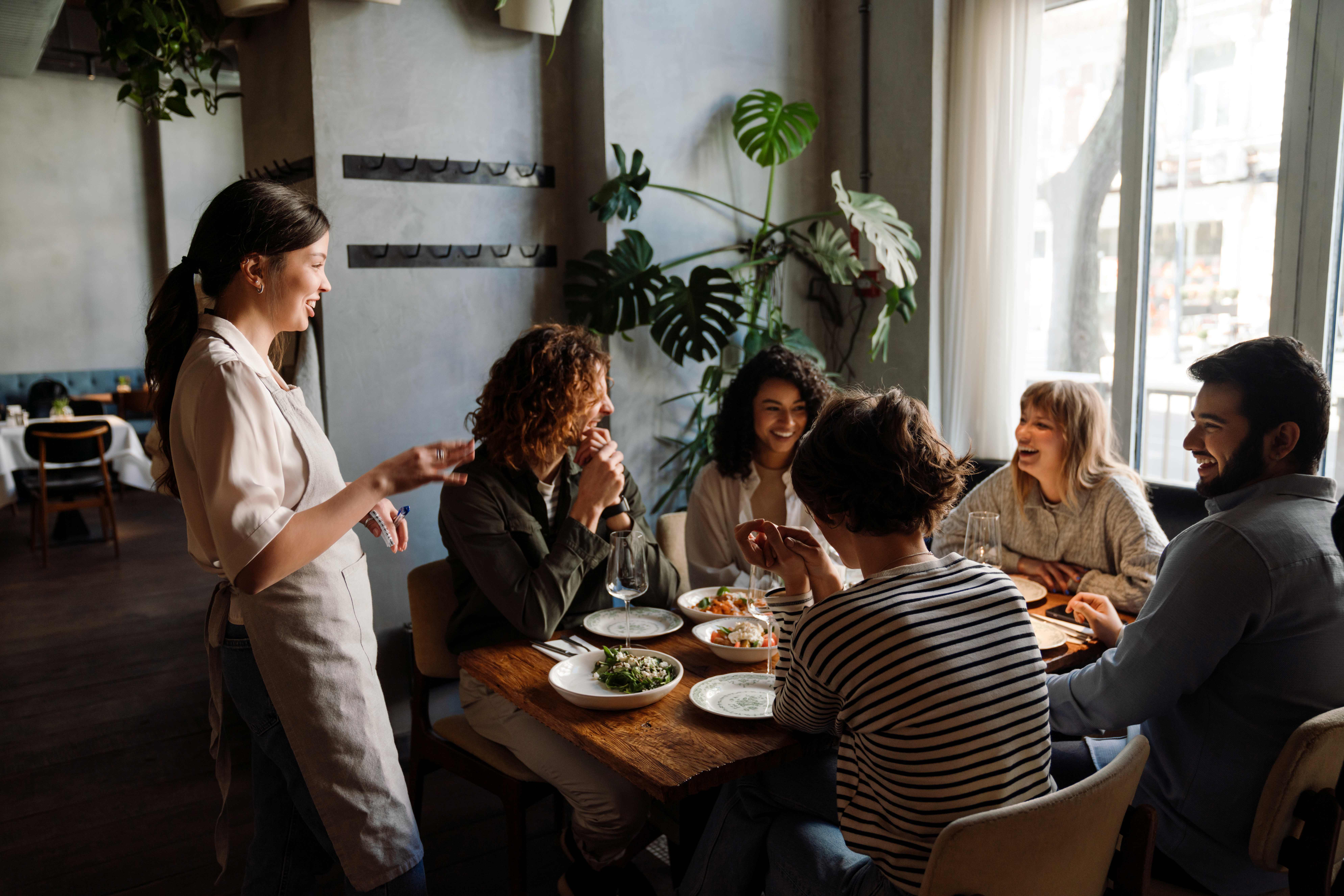Now welcoming solo diners and groups of up to six